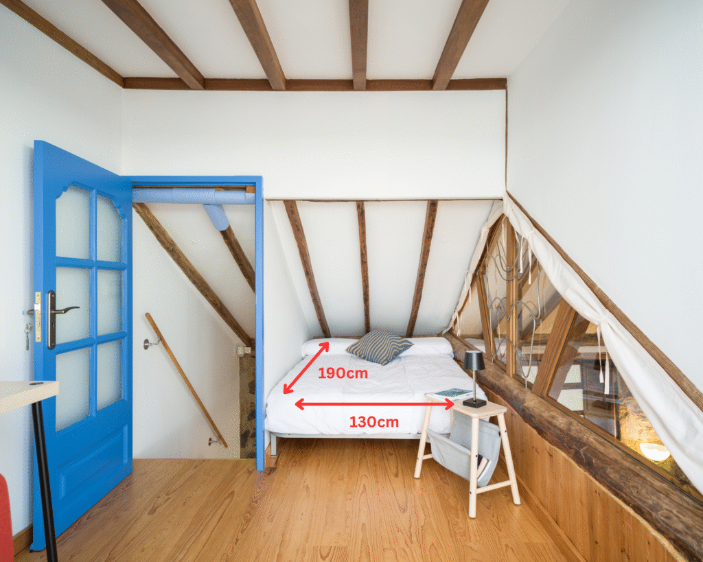 Cama del dormitorio (130cmx190cm)