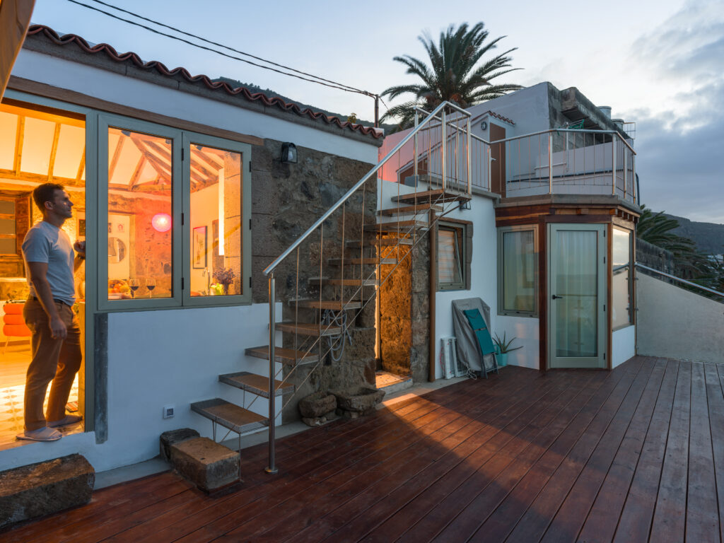 Escaleras a la azotea