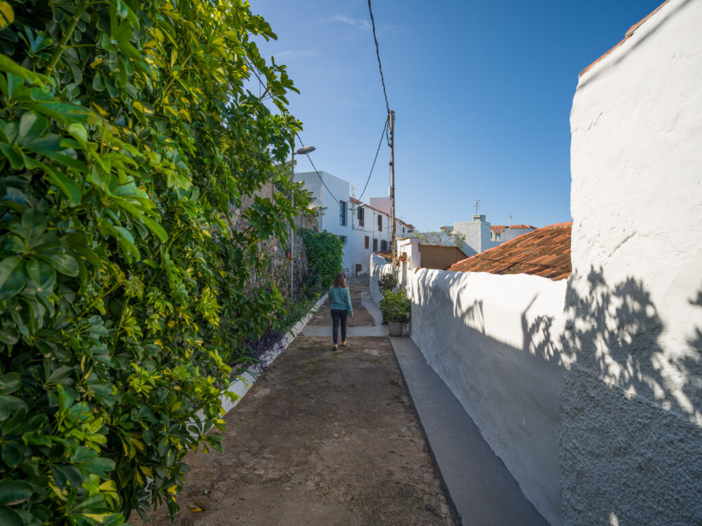 El camino real hacia el pueblo