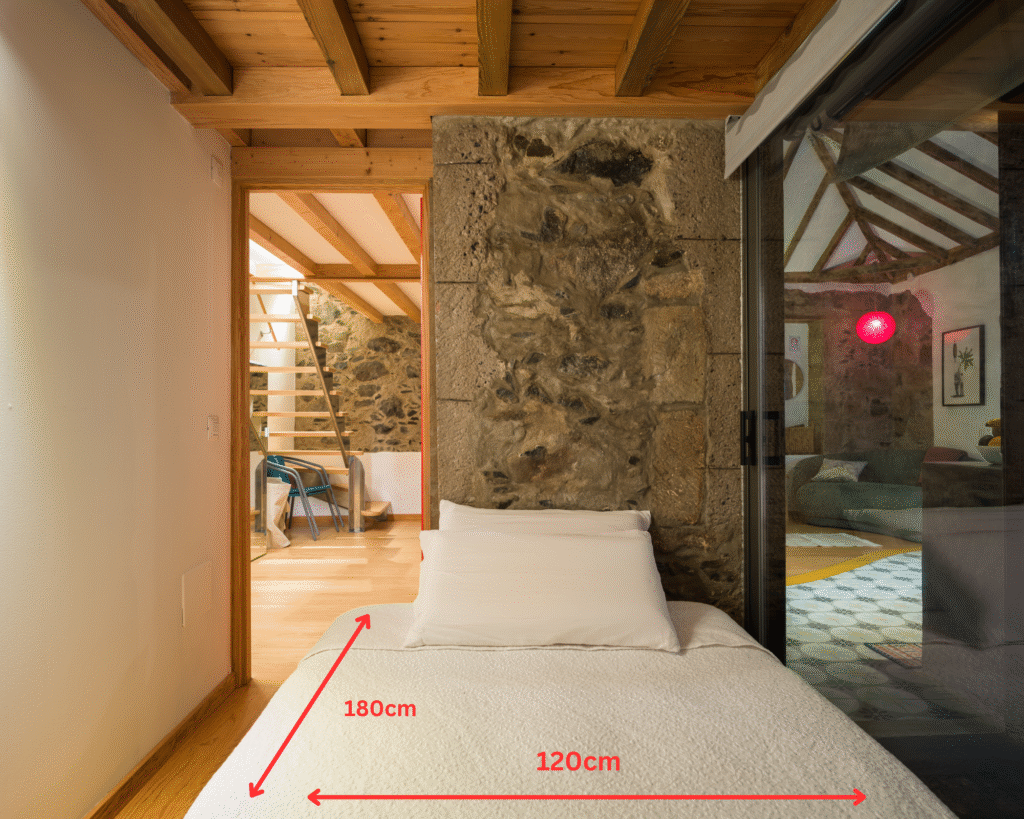 Habitación con Sillón-cama (120cmx180cm)